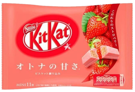 Шоколад KitKat Mini Strawberry