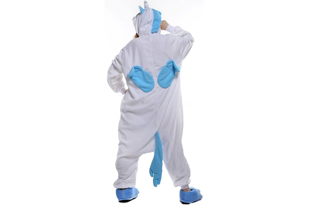 Кигуруми FunFur Единорог Голубой XL