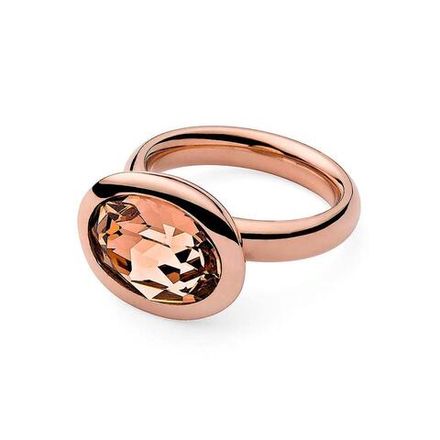 Кольцо Qudo Tivola Light Peach 18.5 мм 631626/18.5 BR/RG размер 18,5