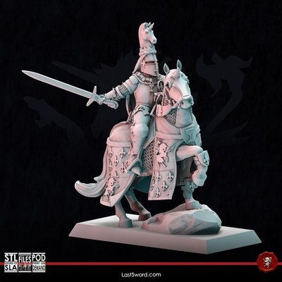 Bretonnian Mounted Lord 1