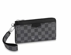 Бумажник Louis Vuitton Zippy Dragonne темно-серый