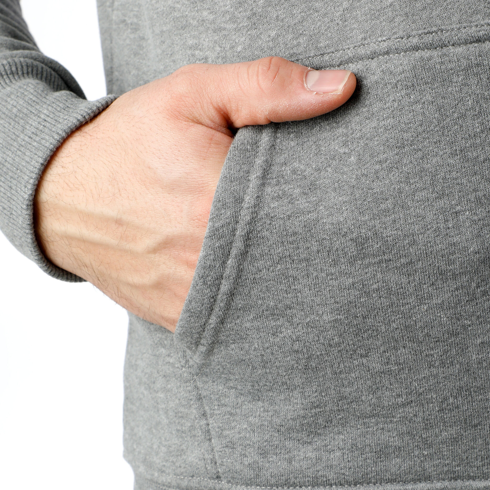 Мужская кофта теннисная Quiet Please Ready To Serve Hoody Men - Grey, Blue