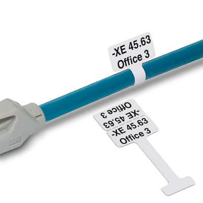 0830713 - WML-FLAGV 6 (20X10)R - Флажки для маркировки кабелей