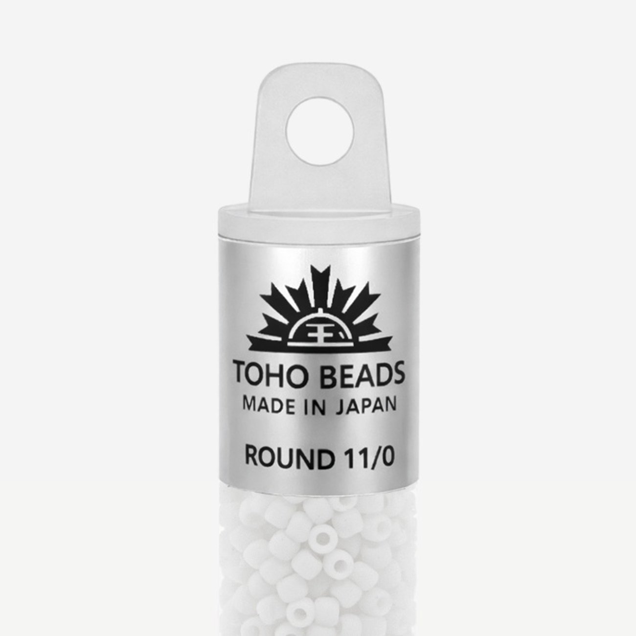 Японский бисер TOHO Round 11/0 (№41F), непрозрачный матовый