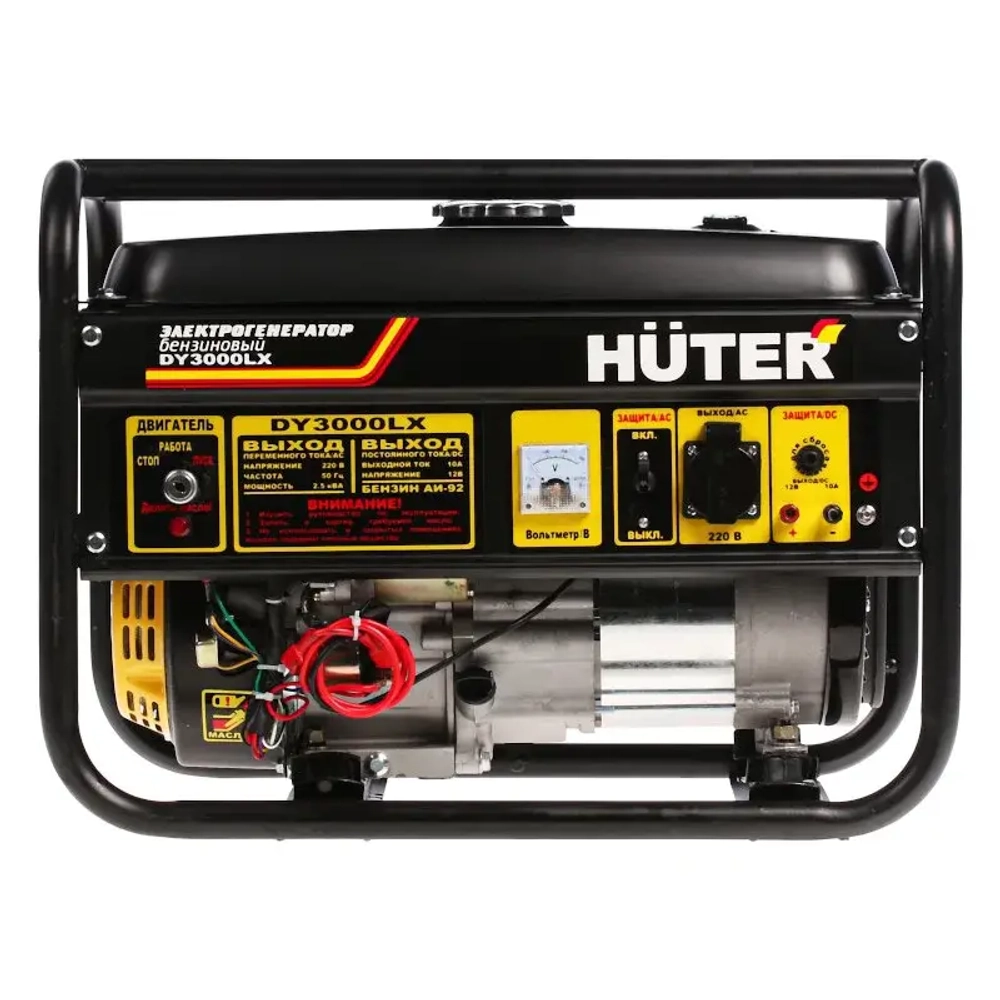 HUTER DY3000LX бензиновый генератор 64/1/10
