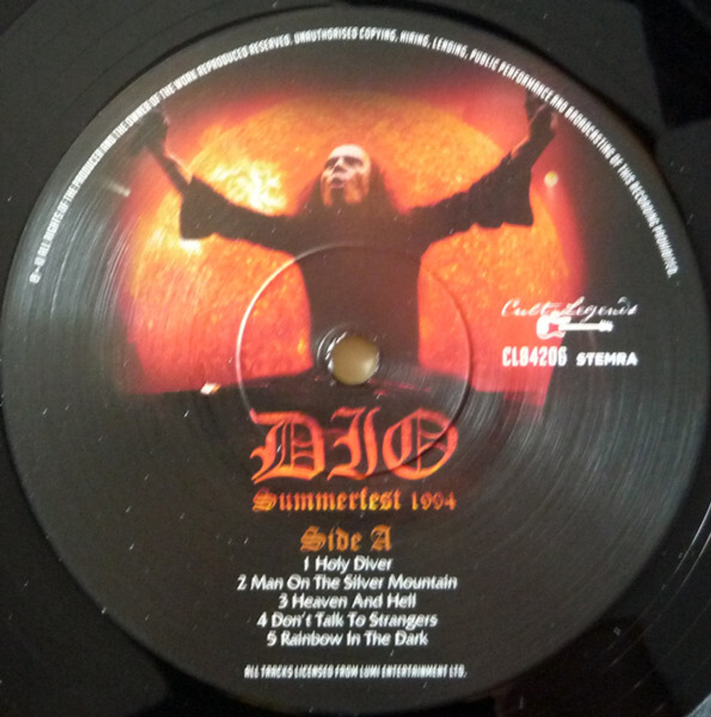 Dio / Summerfest 1994: Live Radio Broadcast (LP)
