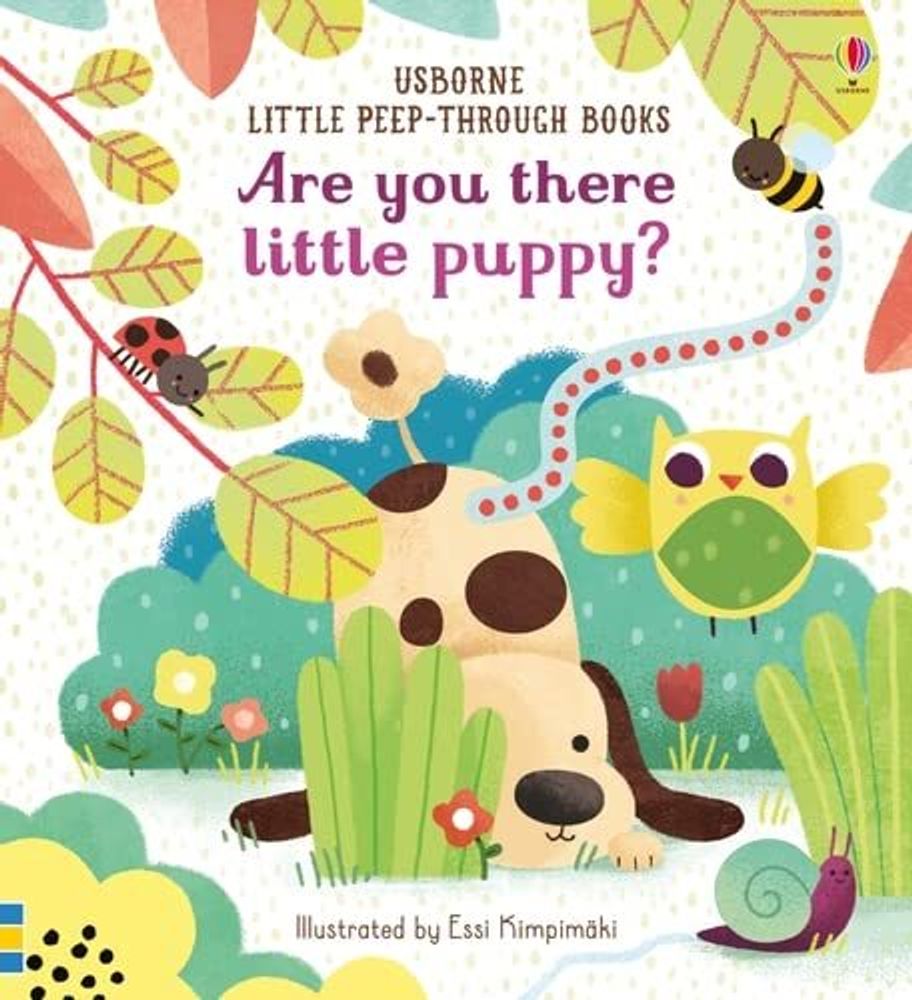 Are You There Little Puppy? (Little Peep-Through Books) board bk