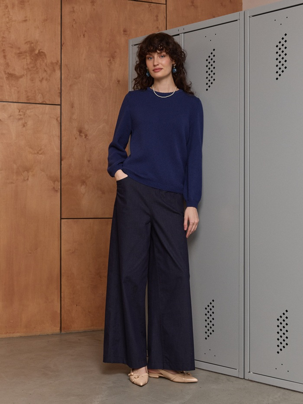 Брюки 2687 нэви TINONA