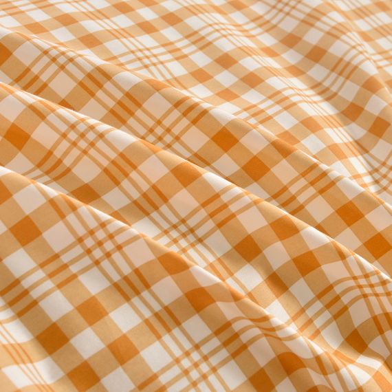 Лавр (оранж) КПБ сатин Евро 4н