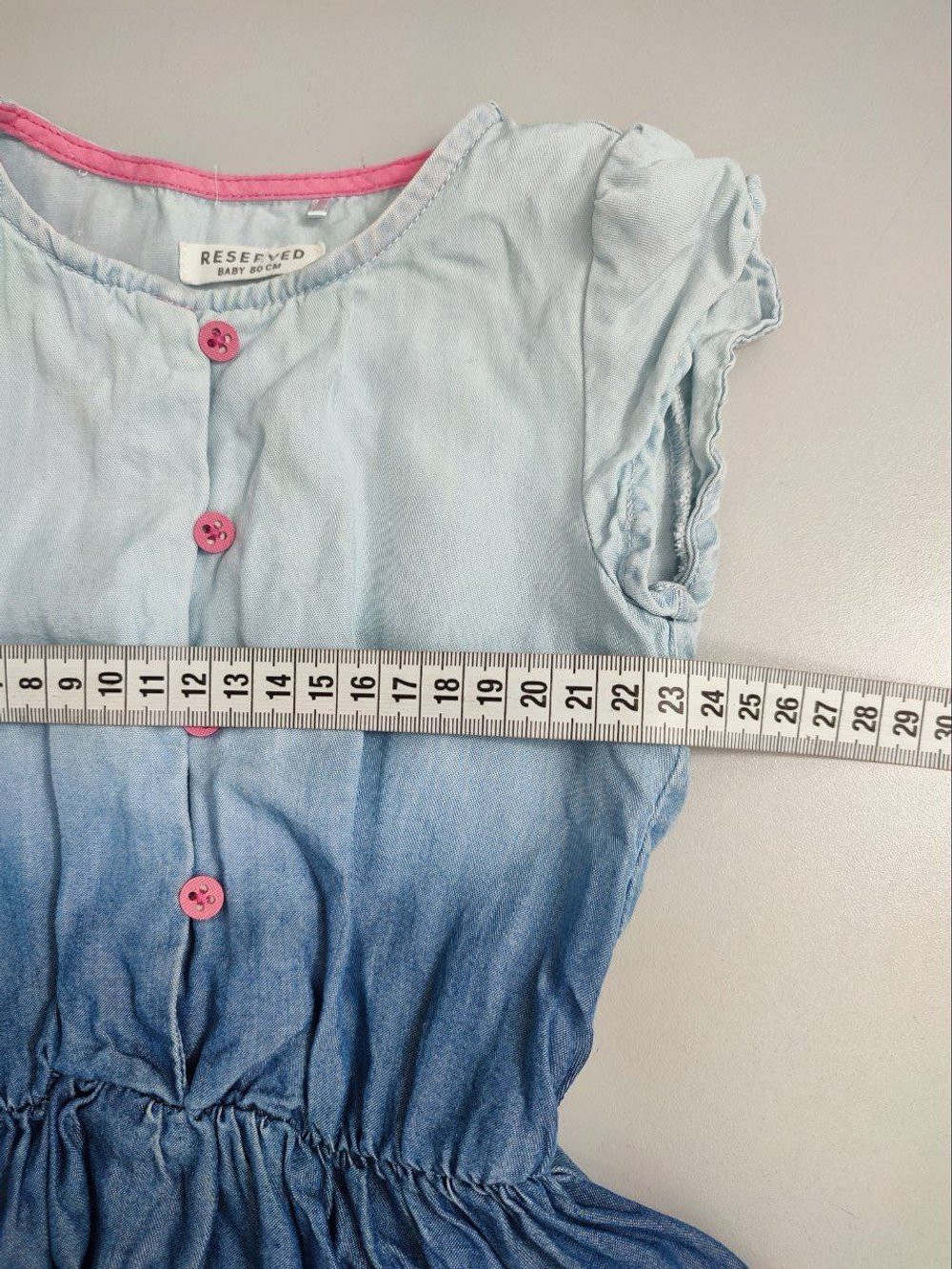 Платье Reserved с градиентом на 1 год