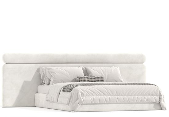 Кровать Эмбер с широким изголовьем