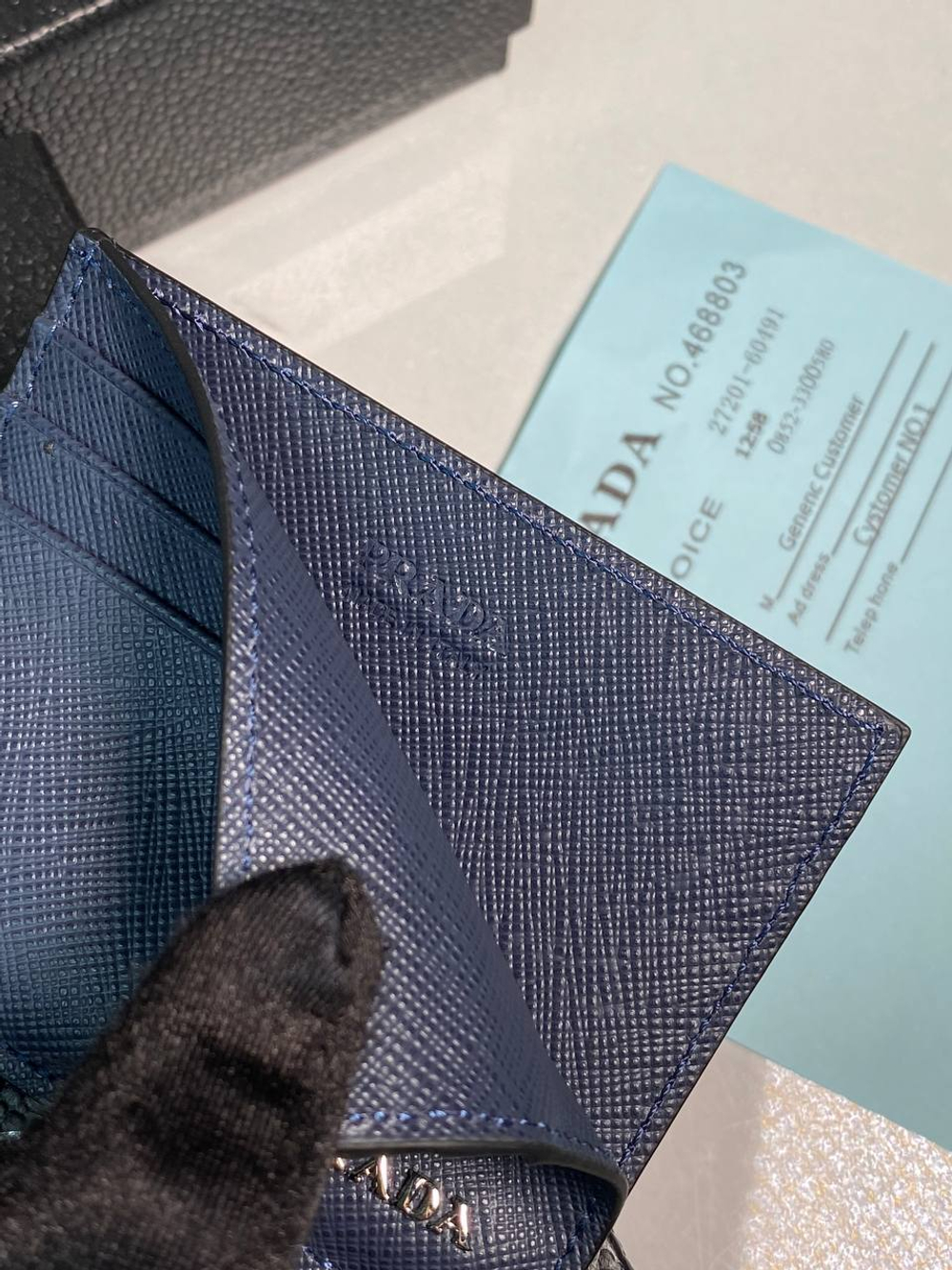 Визитница Prada