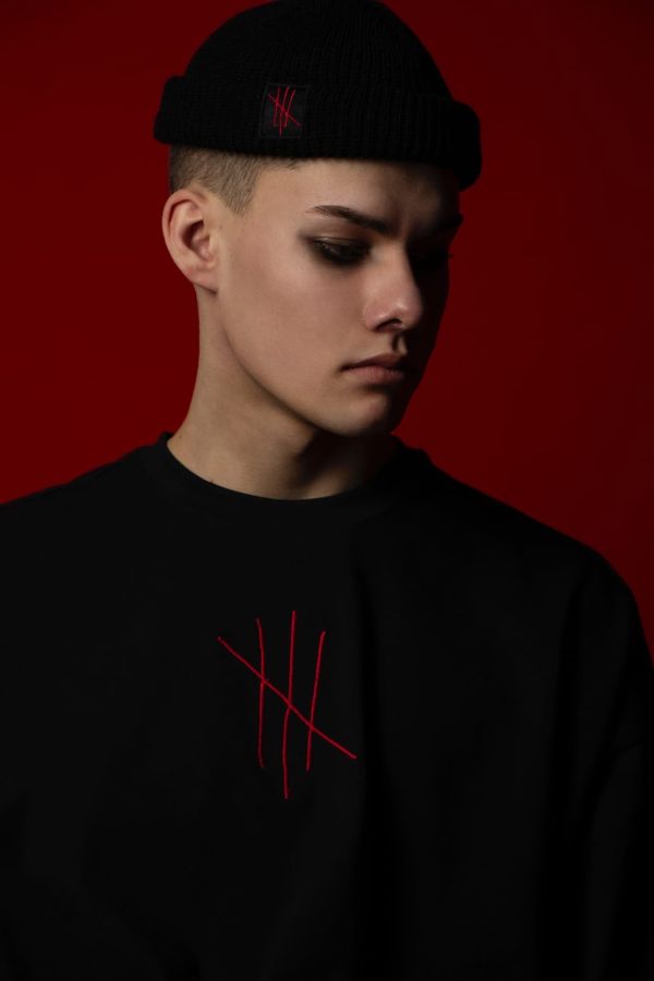 Футболка Оверсайз Смола кругового терпения 1.0 Черная - фото 2