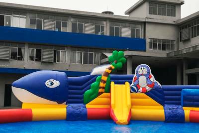 Наземный аквапарк «Синий Кит» с бассейном, 16×16×6 м