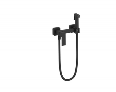 362552-C Смеситель од. с гиг. душом (ЧЕРНЫЙ) ViEiR (10/1шт)