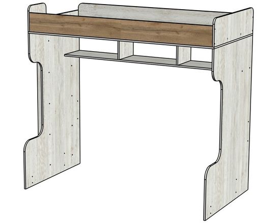 Кровать АЛЬПИКА корпус /2052*1800*1045/