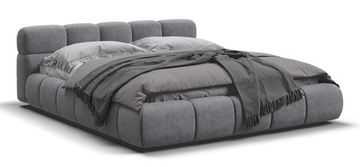 Босс Дрим Кровать+ПМ 160 Велюр Роял агат