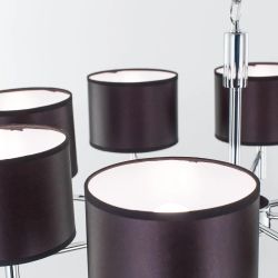 Citilux Аврора CL463181 Люстра с чёрными абажурами