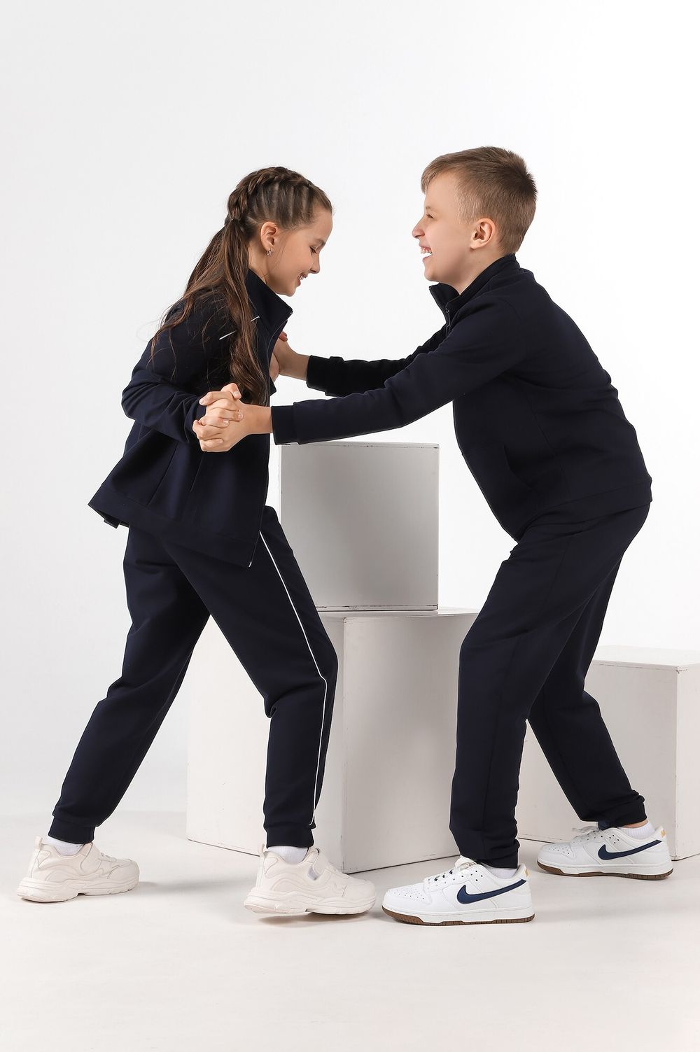 Костюм для мальчика Скул-6 Виотекс ТЁМНО-СИНИЙ