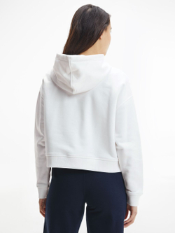 Женская теннисная куртка Tommy Hilfiger Regular Graphic Hood - White