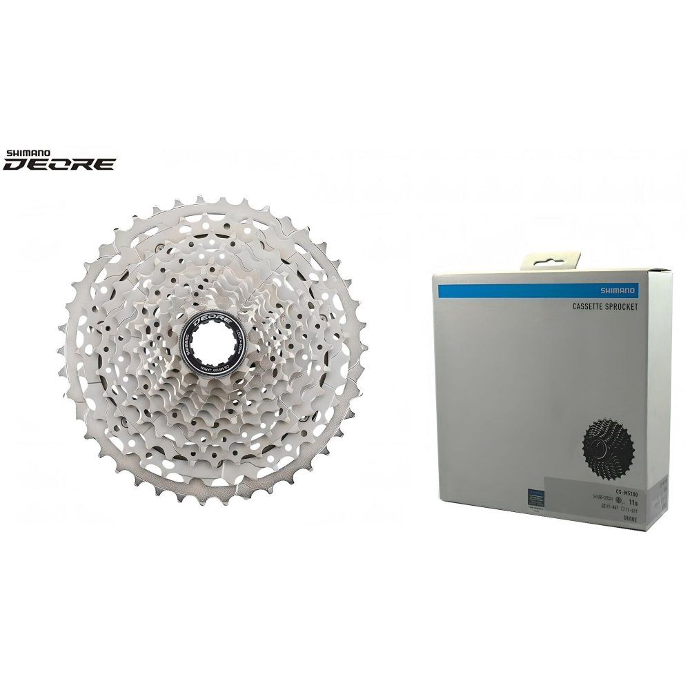 Кассета SHIMANO M5100 11-42T, 11-ск., в коробке