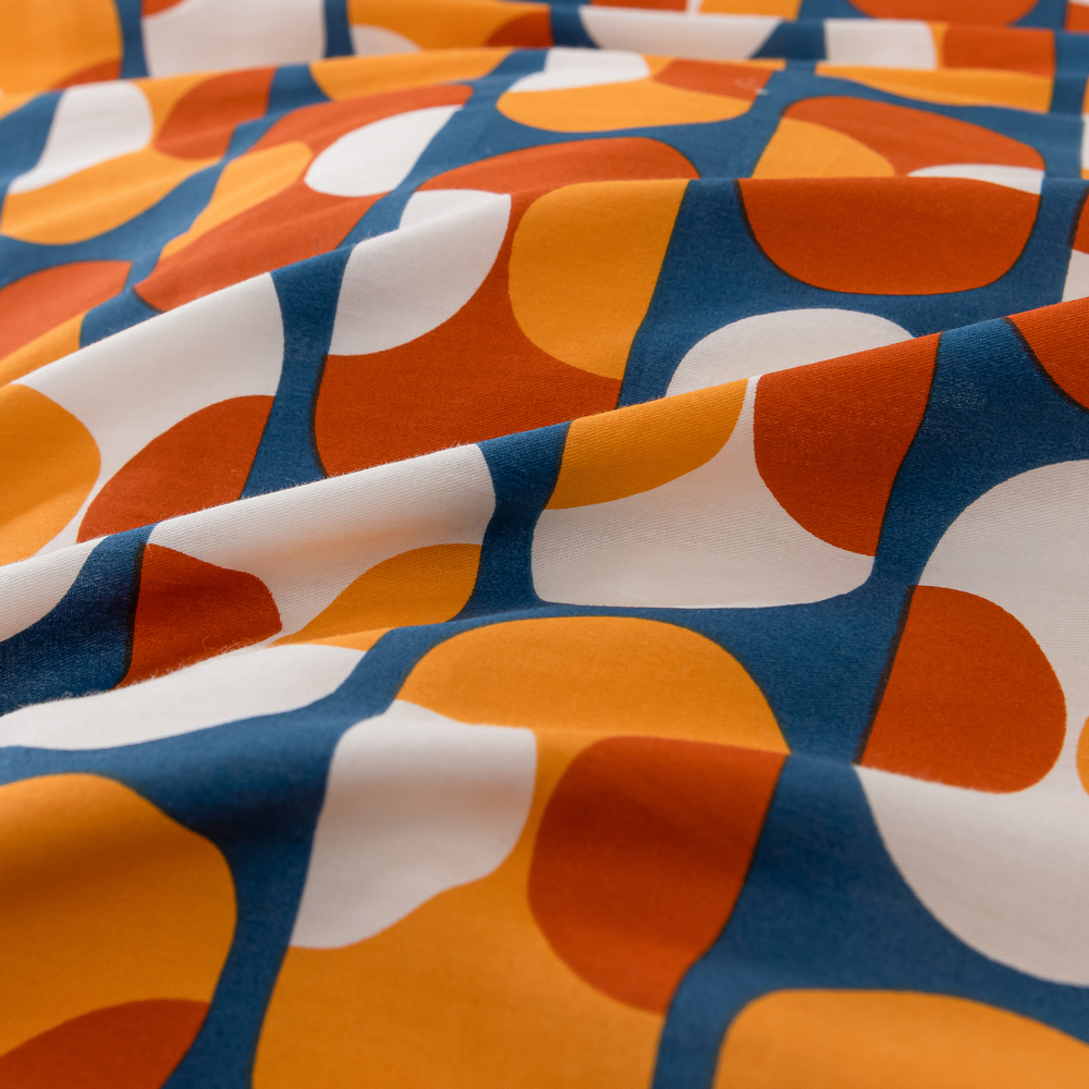 Комплект постельного белья Делюкс Сатин 100% хлопок на резинке LR448