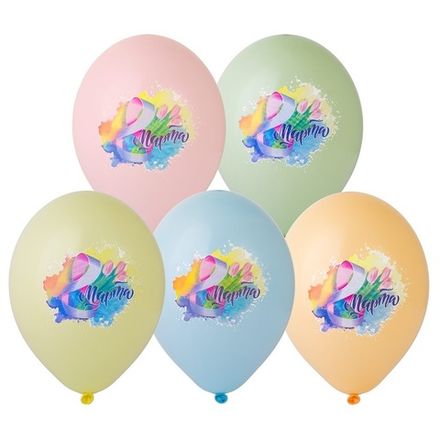 Шары "Нежные тюльпаны на 8 марта"