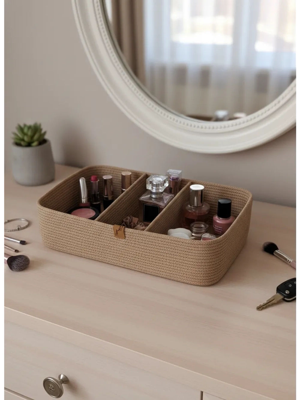 Корзина плетеная для хранения