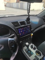 Магнитола для Toyota Highlander 2 2007-2013 XU40 - Roximo RX-1122 Android 13, ТОП процессор, 8/128, SIM-слот (крутилки декоративные)