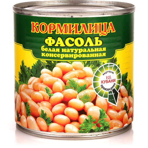 Кормилица Фасоль Белая 425мл ж/б