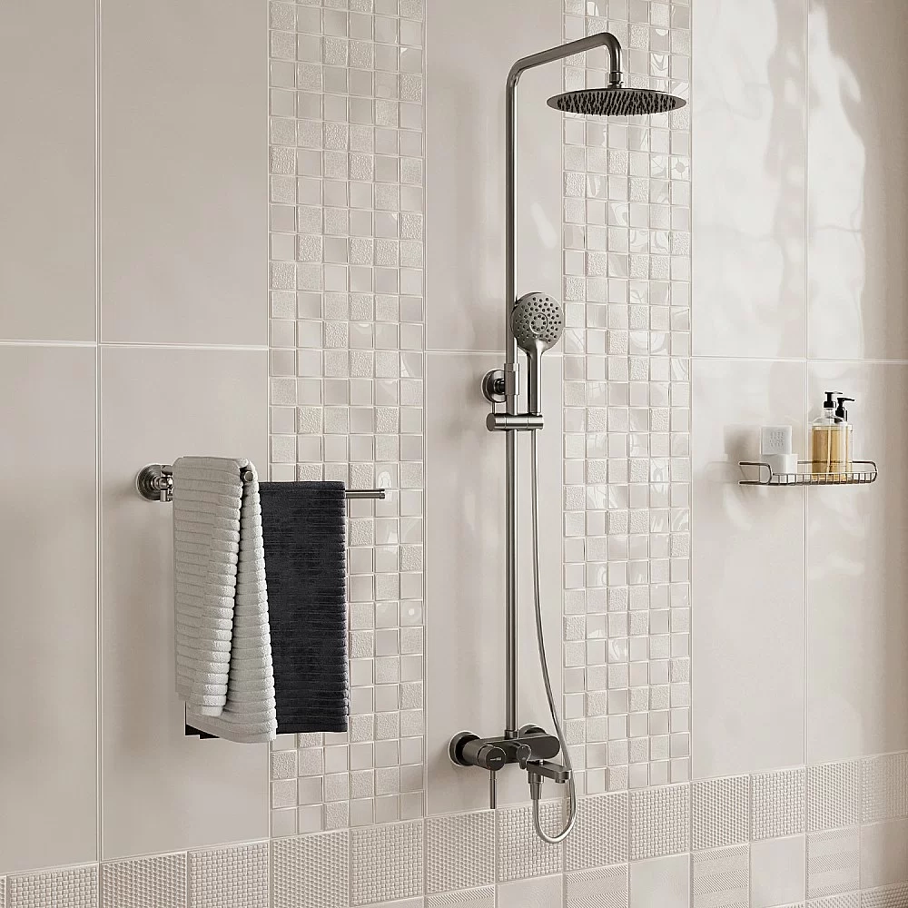 Душевая система WasserKRAFT Wern 4200 A14201 никель