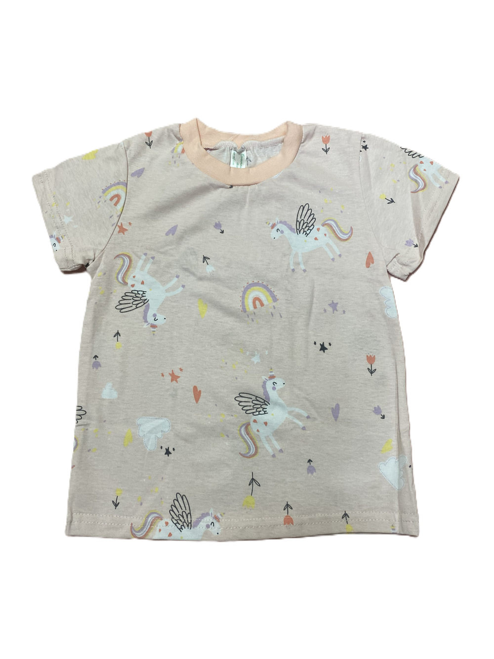 Футболка на девочку из кулирки (100% хлопок) на рост 98 см