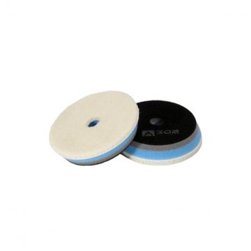 A302 SANDWICH WOOL PAD - Меховой полировальник сэндвич 80/15 (ворс 5 мм)