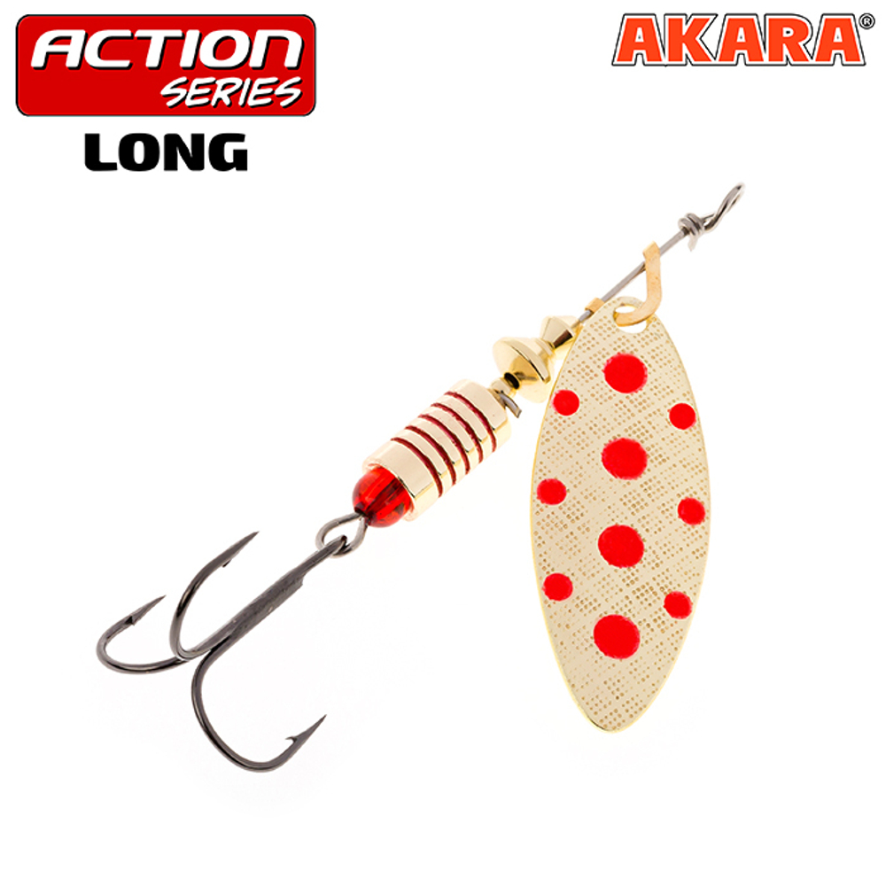 Блесна вращающаяся Akara Action Series Long 2 8 гр. 2/7 oz. A04