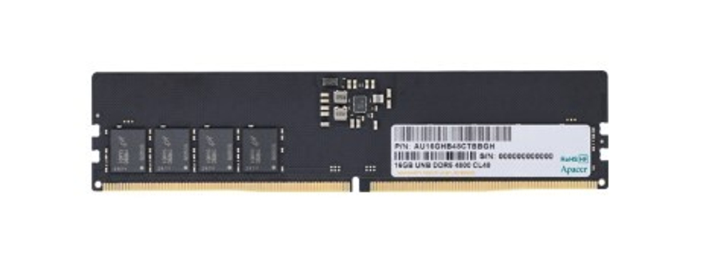 Модуль памяти DDR5 16GB Apacer AU16GHB48CTBBGH