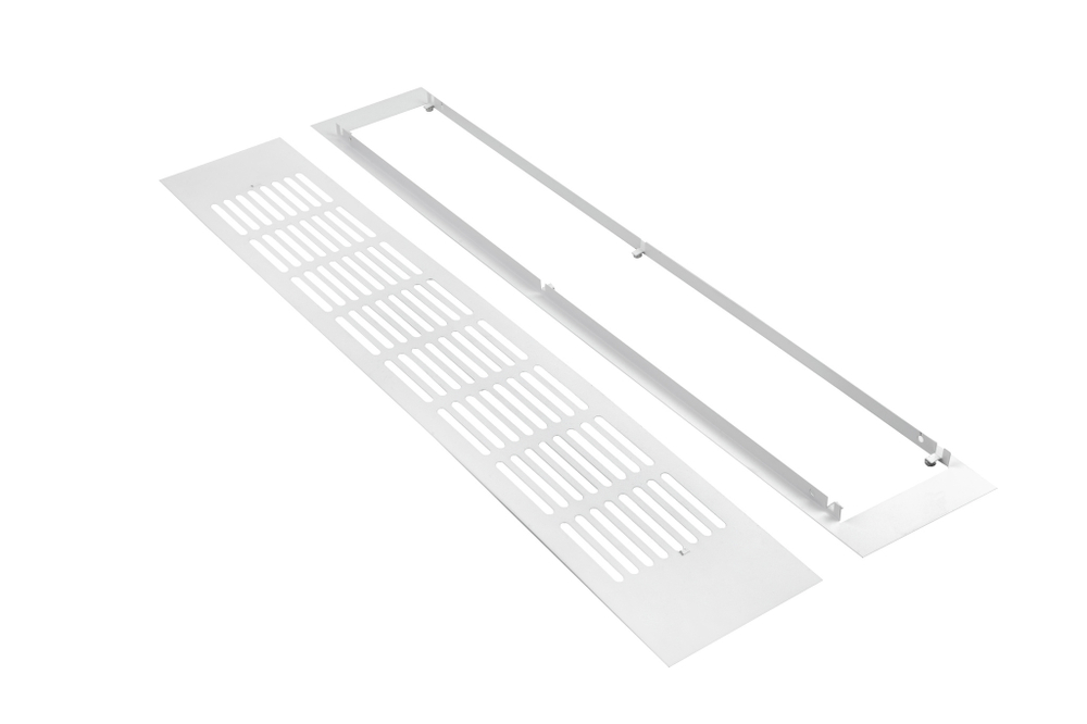 Решетка на магнитах Визионер МВМС-М 800х100 мм Белая