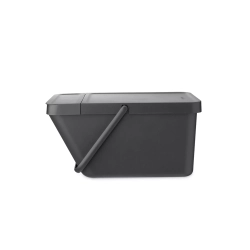Brabantia - Контейнер для мусора Sort &amp; Go 20л для сортировки, серый / артикул   277726  / GTIN 8710755277726