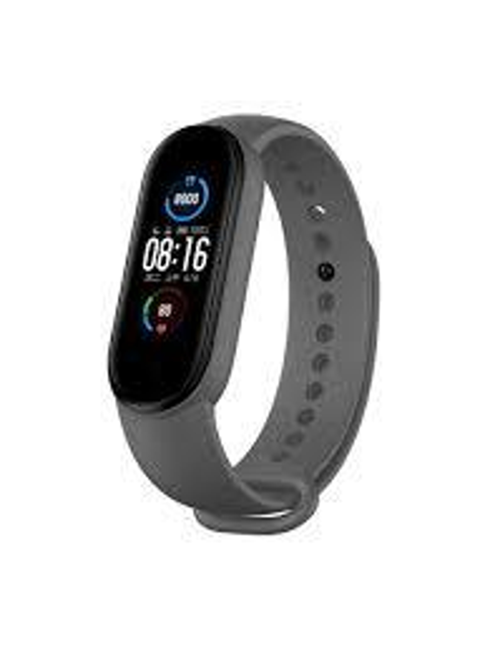 Сменный ремешок MI Band 5 серый Zibelino