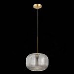 SL1154.303.01 Подвес ST-Luce Латунь/Дымчатый E27 1*60W