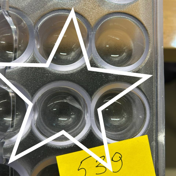 539-у | Форма для шоколадных изделий (275*175мм)