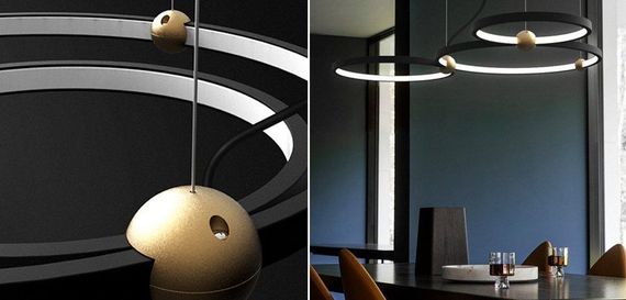 Подвесной светодиодный светильник Imperium Loft Planetary 123497-22