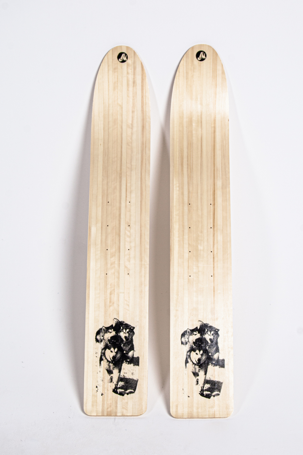 Лыжи Таежные 120х20 см деревянные
