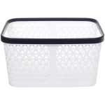 Корзина для хранения «ФЛОДАРЛИНГ», цвет белый, 26*18*14.5см