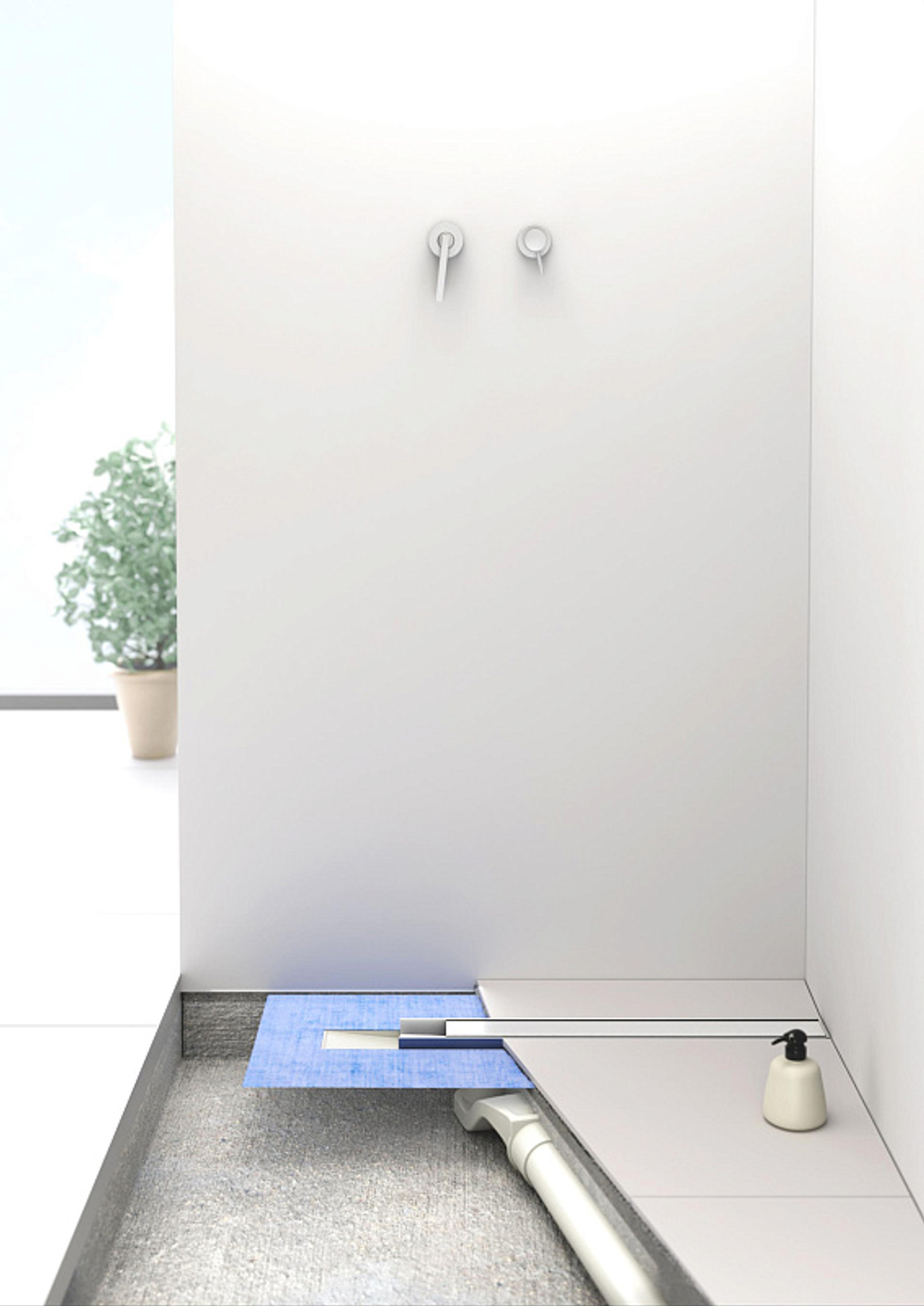 Душевой лоток Gruen Artstream 60 см (LA1-H24L60E1)