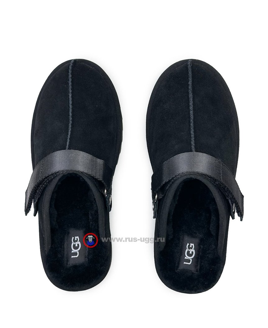 GOLDENSTAR CLOG PLATFORM Black
