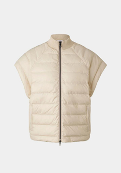 Куртка-жилет BOGNER NAHLA-D в молочном цвете