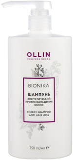 OLLIN BIONIKA Шампунь энергетический против выпадения волос 750мл