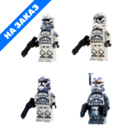 Комплект клонов 104-го батальона: Комет, Буст, Синкер, Вульф