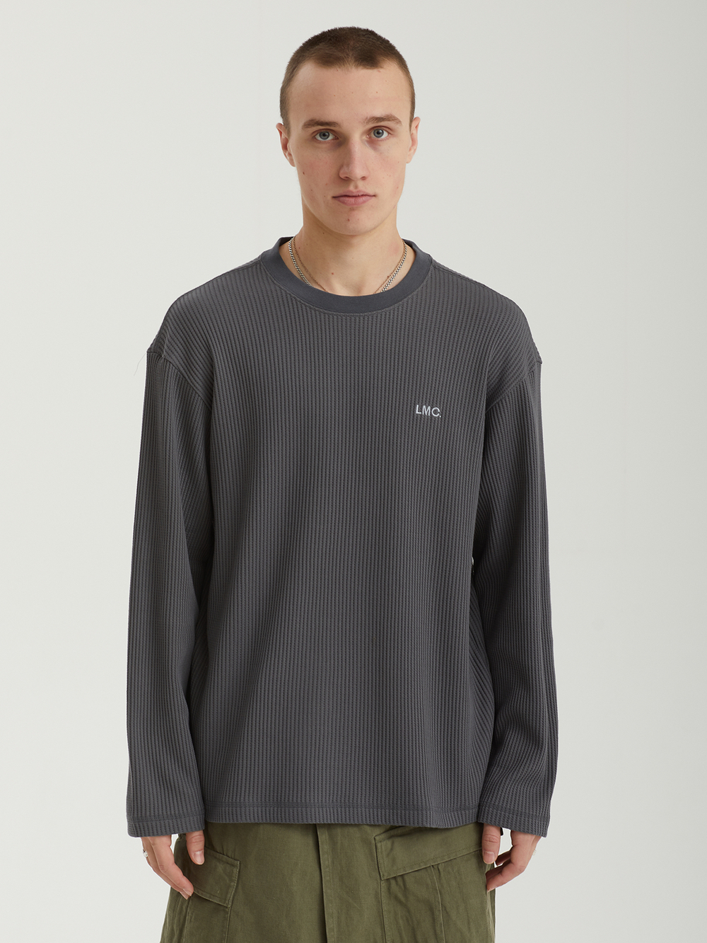 Мужской Лонгслив Waffle Og