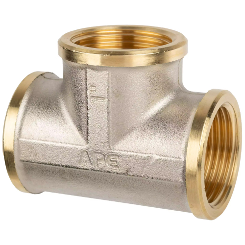 Тройник Usystems с внутренней резьбой Rp1"ВР-Rp1"ВР-Rp1"ВР